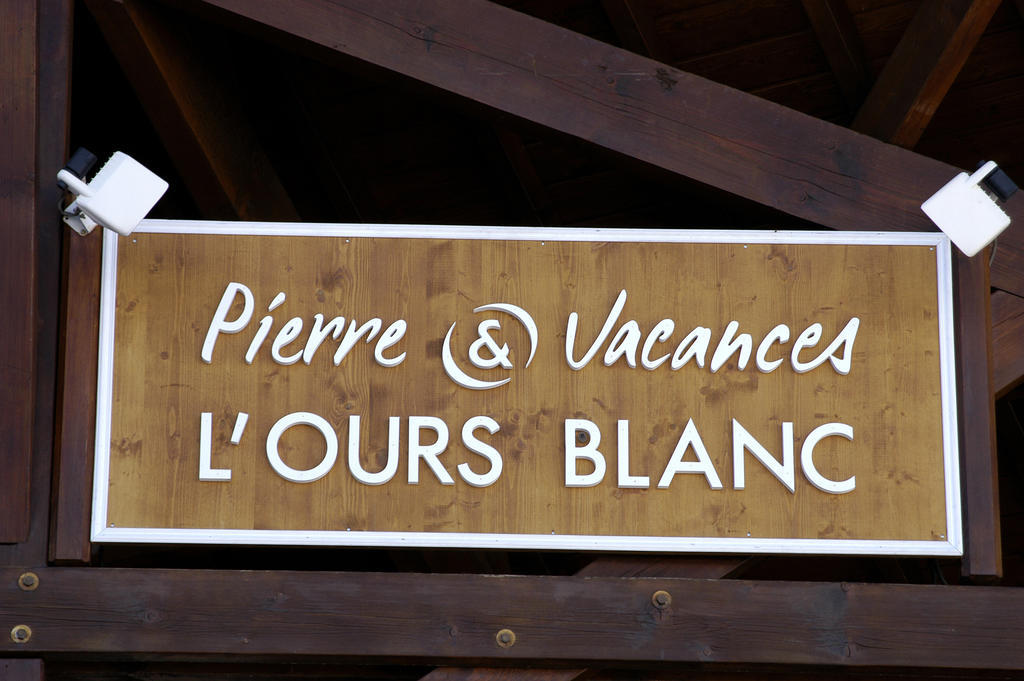 Résidence Pierre&Vacances L'Ours Blanc Alpe d'Huez Exterior foto